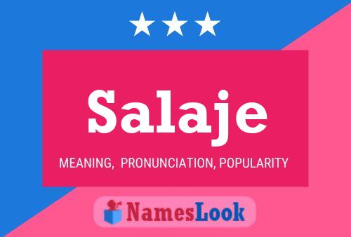 ملصق اسم Salaje