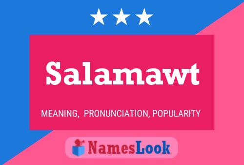 ملصق اسم Salamawt