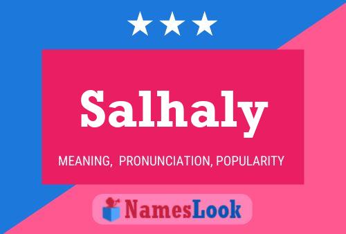 ملصق اسم Salhaly