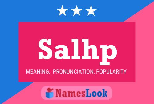 ملصق اسم Salhp