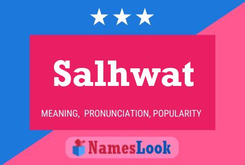 ملصق اسم Salhwat