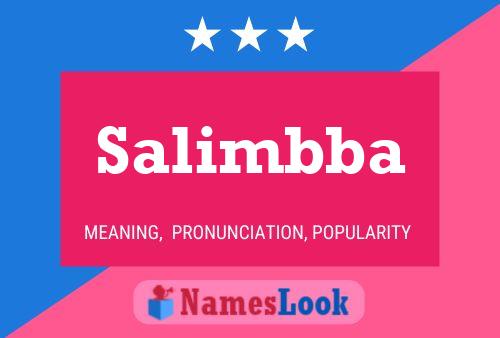 ملصق اسم Salimbba