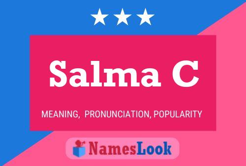 ملصق اسم Salma C