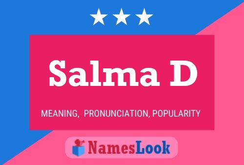 ملصق اسم Salma D