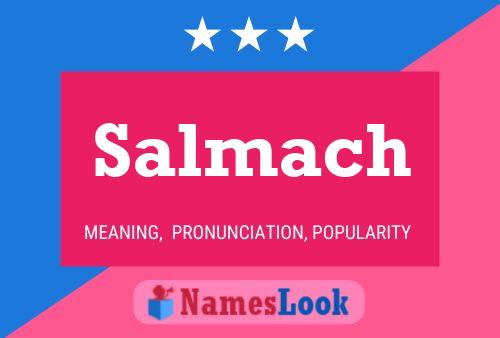 ملصق اسم Salmach