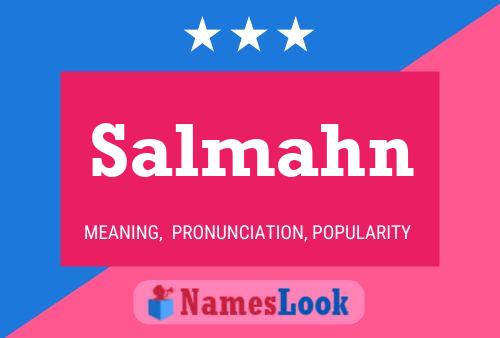 ملصق اسم Salmahn