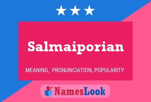 ملصق اسم Salmaiporian