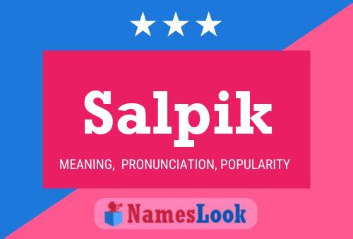 ملصق اسم Salpik