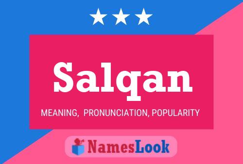 ملصق اسم Salqan