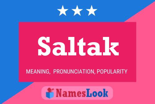 ملصق اسم Saltak