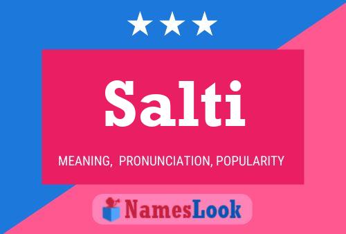 ملصق اسم Salti