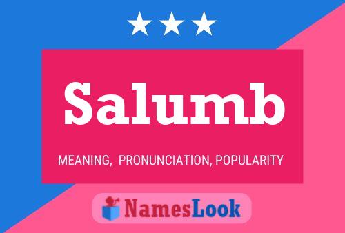 ملصق اسم Salumb