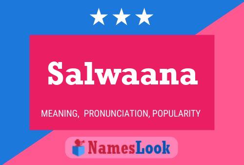 ملصق اسم Salwaana