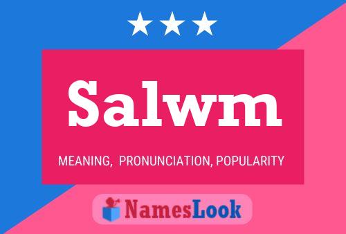 ملصق اسم Salwm