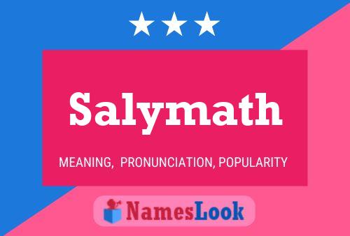 ملصق اسم Salymath