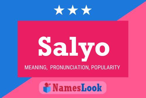 ملصق اسم Salyo