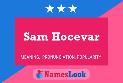 ملصق اسم Sam Hocevar