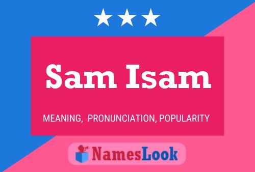 ملصق اسم Sam Isam