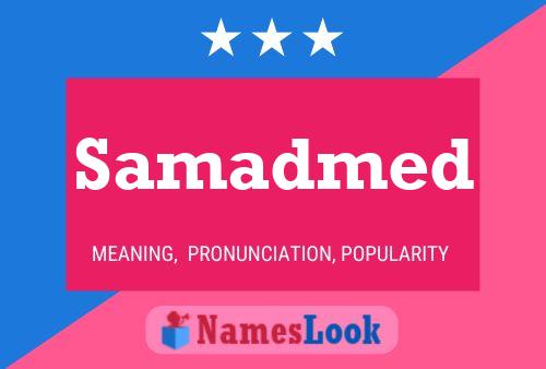 ملصق اسم Samadmed