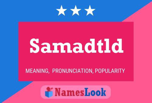 ملصق اسم Samadtld