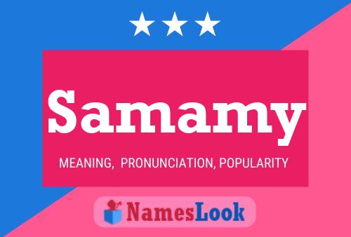 ملصق اسم Samamy