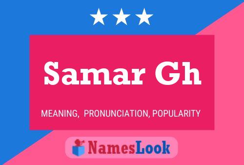 ملصق اسم Samar Gh