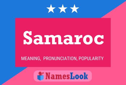 ملصق اسم Samaroc