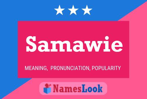 ملصق اسم Samawie