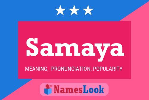 ملصق اسم Samaya