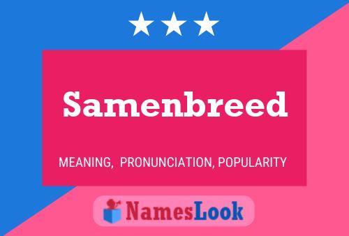 ملصق اسم Samenbreed