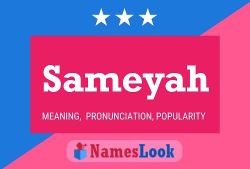 ملصق اسم Sameyah