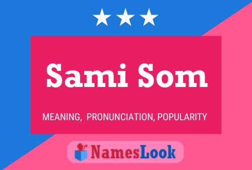 ملصق اسم Sami Som