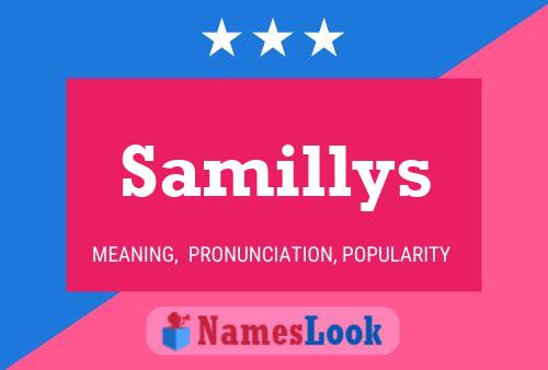 ملصق اسم Samillys