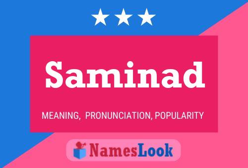 ملصق اسم Saminad