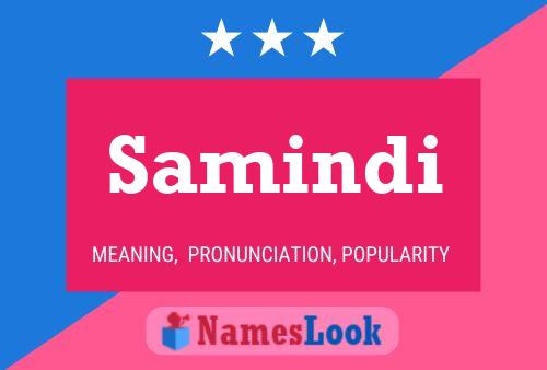 ملصق اسم Samindi