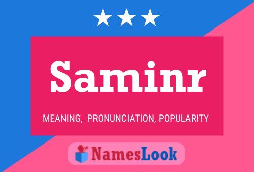 ملصق اسم Saminr