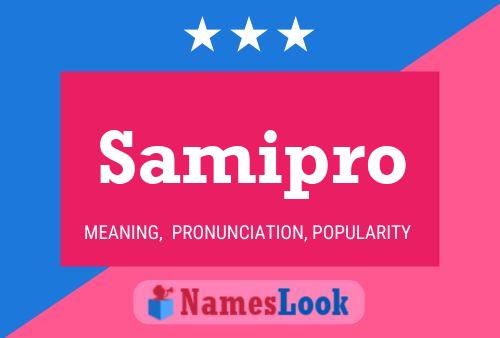 ملصق اسم Samipro