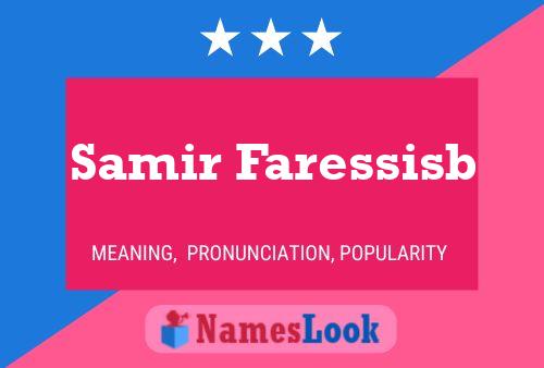 ملصق اسم Samir Faressisb