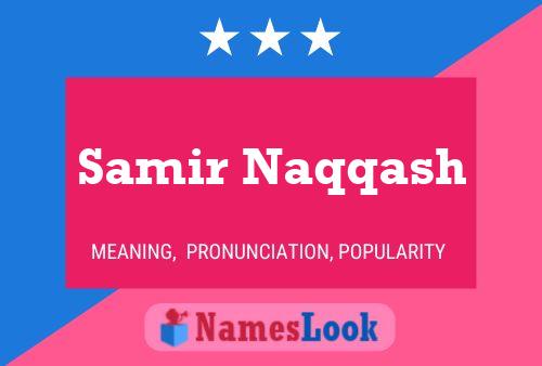 ملصق اسم Samir Naqqash