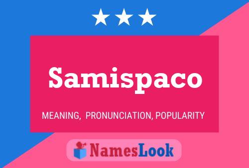 ملصق اسم Samispaco