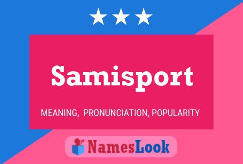 ملصق اسم Samisport