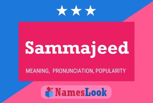 ملصق اسم Sammajeed