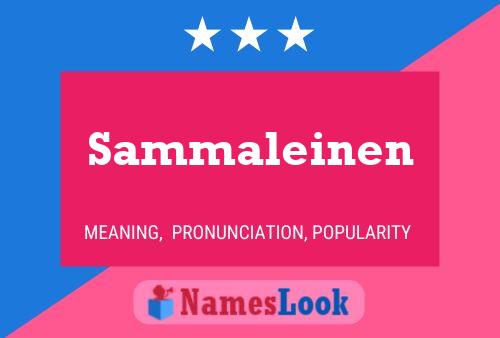 ملصق اسم Sammaleinen