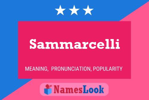 ملصق اسم Sammarcelli