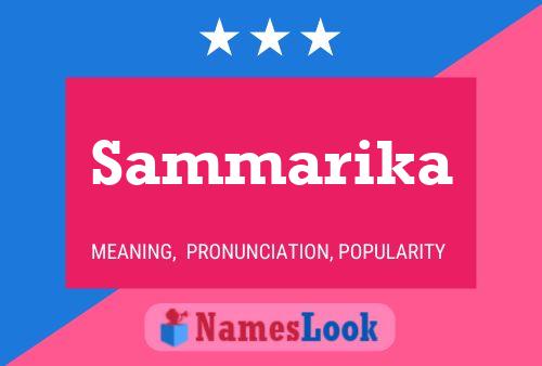 ملصق اسم Sammarika