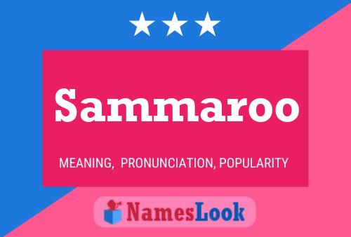 ملصق اسم Sammaroo