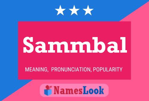 ملصق اسم Sammbal