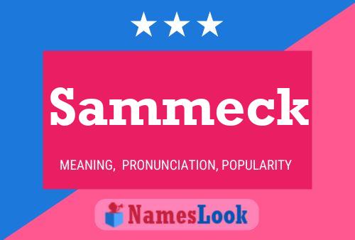 ملصق اسم Sammeck