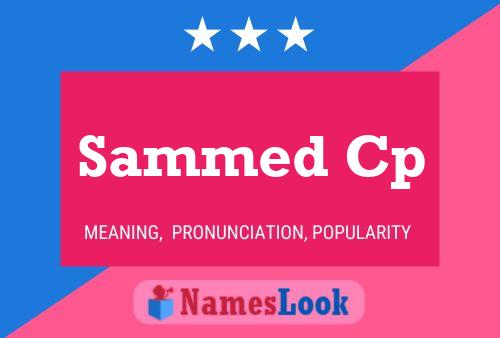 ملصق اسم Sammed Cp