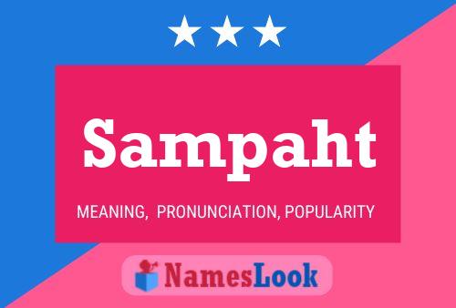 ملصق اسم Sampaht